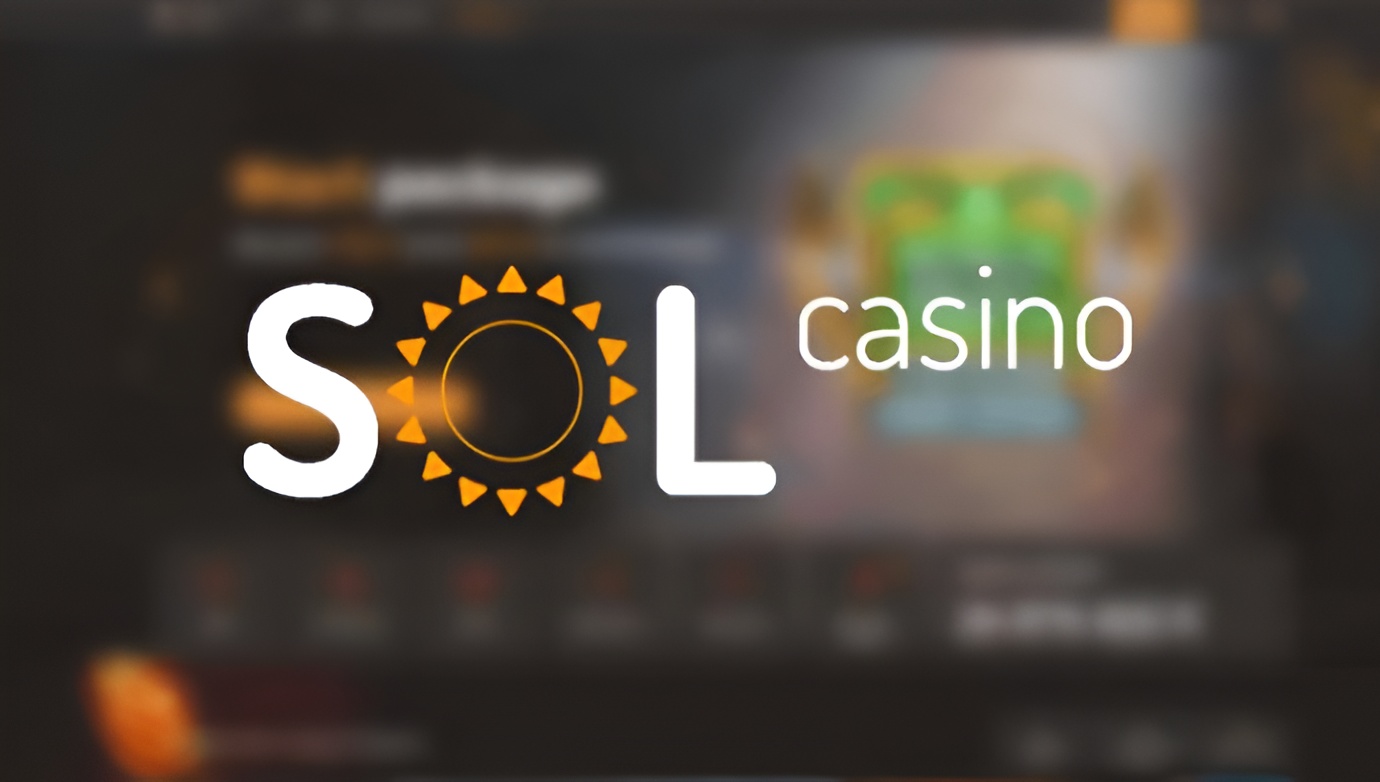 Вход Sol Casino — регистрация и бонус 100% + 500 FS